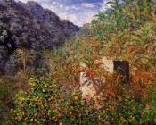 克劳德莫奈 - The Valley of Sasso, Bordighera